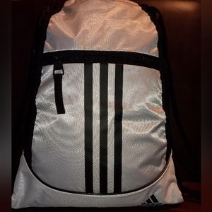 Adidas Black on white bag